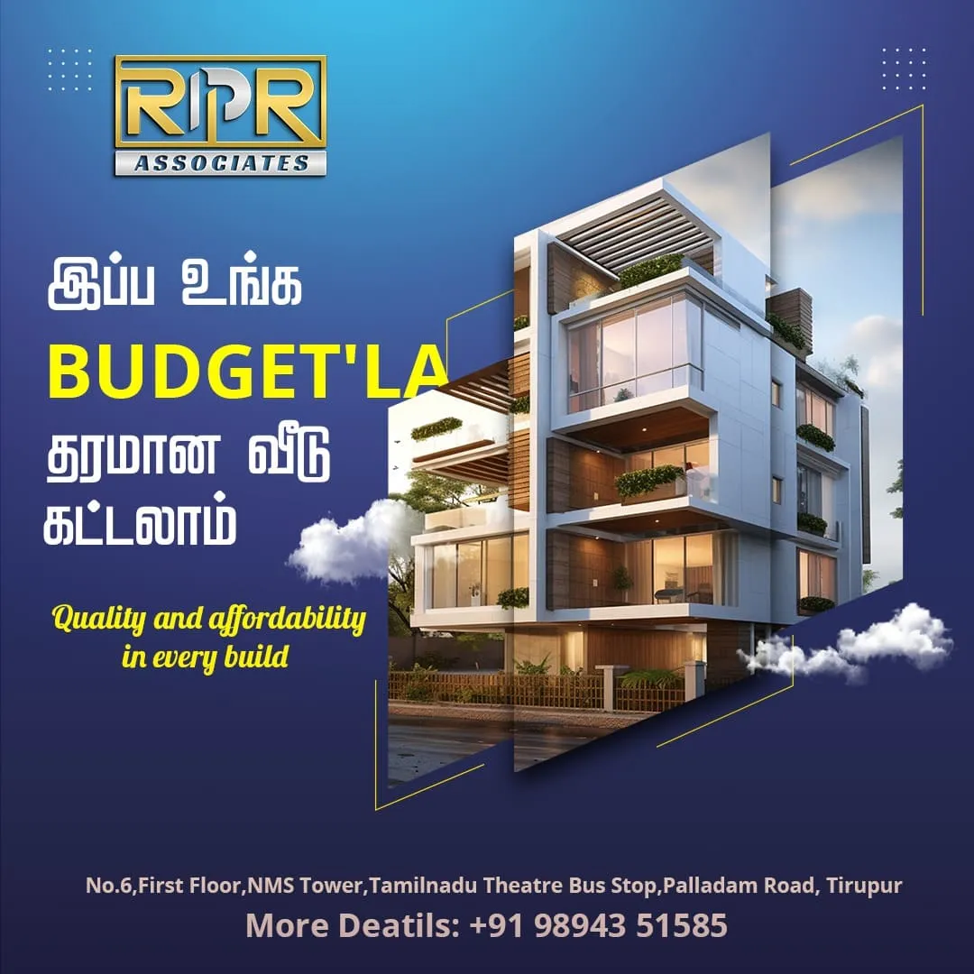 RPR Associates budget home construction brand creative